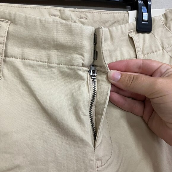 A New Day Women's 2/R Tan High-Rise Straight Stretch Ankle Chino Pants - Picture 8 of 12